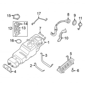 2005 Nissan Armada OEM Fuel System Parts Pumps Lines CARiD