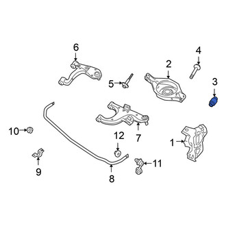 Nissan OE - Rear Lower Rearward Outer Suspension Control Arm Bushing