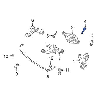 Nissan OE - Rear Lower Suspension Control Arm Bolt