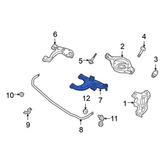 Nissan OE - Rear Right Lower Forward Suspension Control Arm