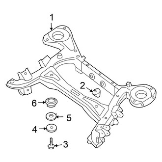 Nissan OE - Rear Suspension - Suspension Mounting