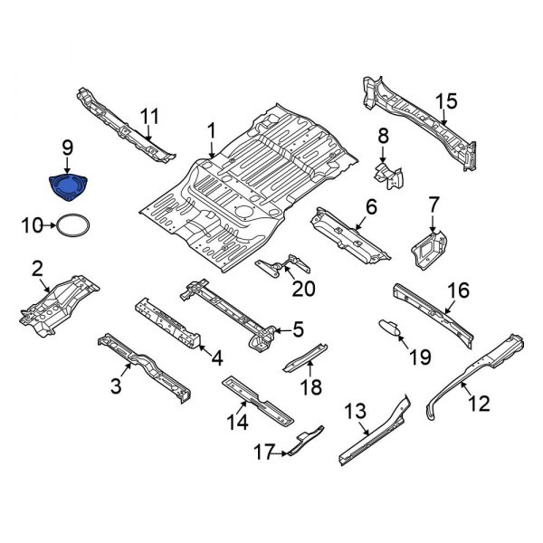 Fuel Tank Access Cover