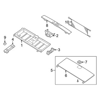 Nissan OE - Rear Body & Floor - Interior Trim