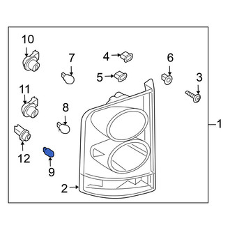 Nissan OE - Back Up Light Bulb