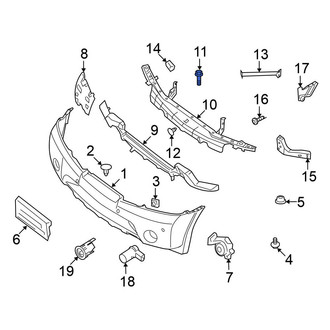 Nissan OE - Bumper Face Bar Bolt