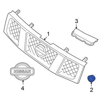 Nissan OE - Grille Grommet