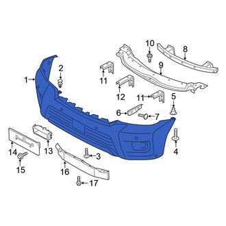 Nissan OE - Front Bumper Cover