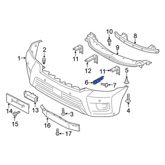 Nissan OE - Left Bumper Cover Bracket