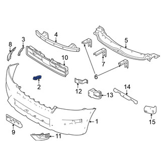 Nissan OE - Left Bumper Cover Bracket