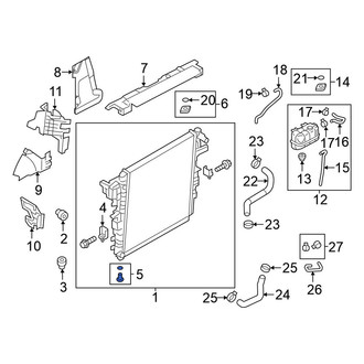 Nissan OE - Radiator Drain Plug