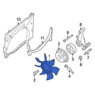 Nissan OE - Engine Cooling Fan Clutch Blade