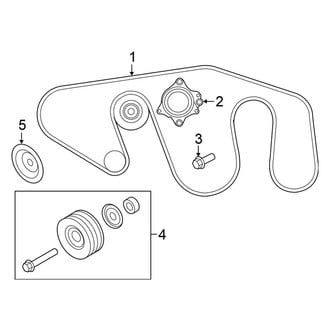 Nissan OE - Cooling - Belts & Pulleys