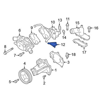 Nissan OE - Engine Coolant Thermostat Housing Gasket