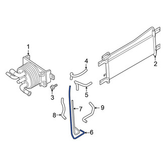 Nissan OE - Automatic Transmission Oil Cooler Tube