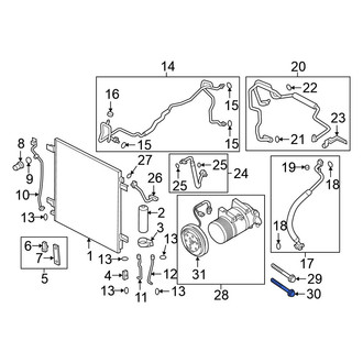 Nissan OE - Lower A/C Compressor Bolt