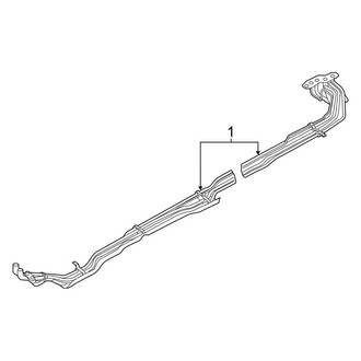 Nissan OE - Air Conditioner & Heater - Rear A/C Lines