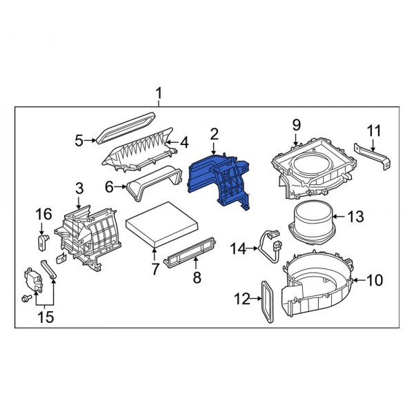 Cabin Air Filter Case