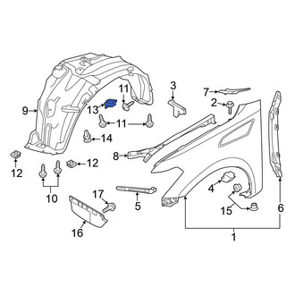 Nissan OE - Fender Liner Retainer