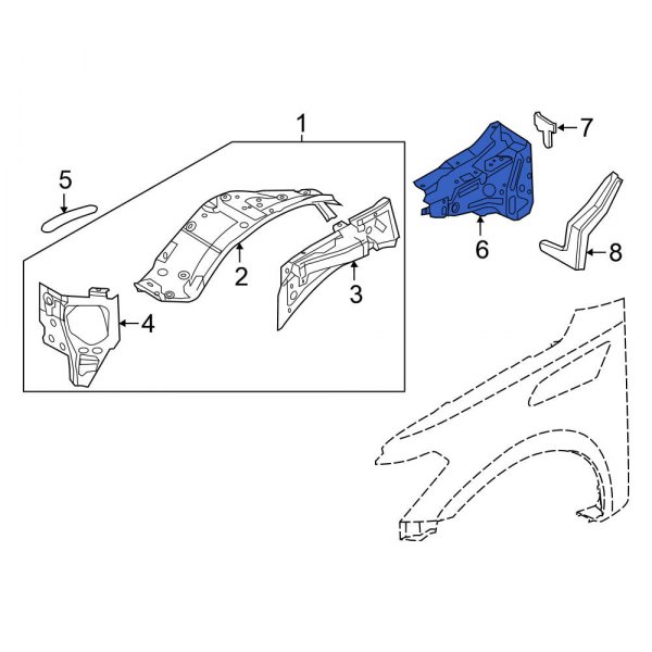 Fender Rail Reinforcement