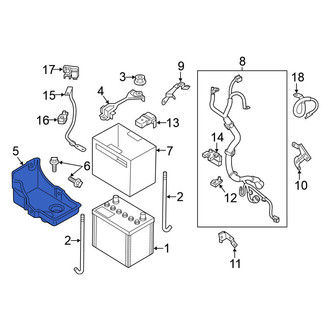 Nissan OE - Battery Tray