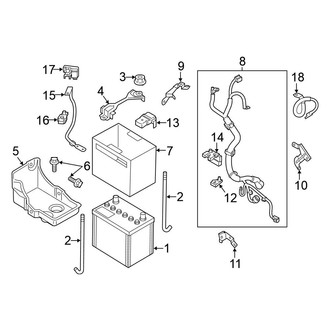 Nissan OE - Electrical - Battery