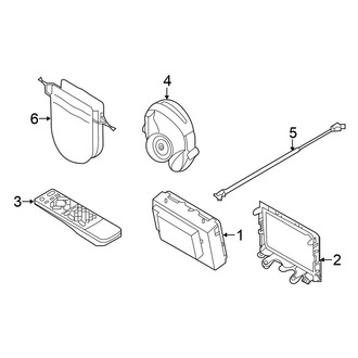 Nissan OE - Electrical - Entertainment System Components (Rear DVD)