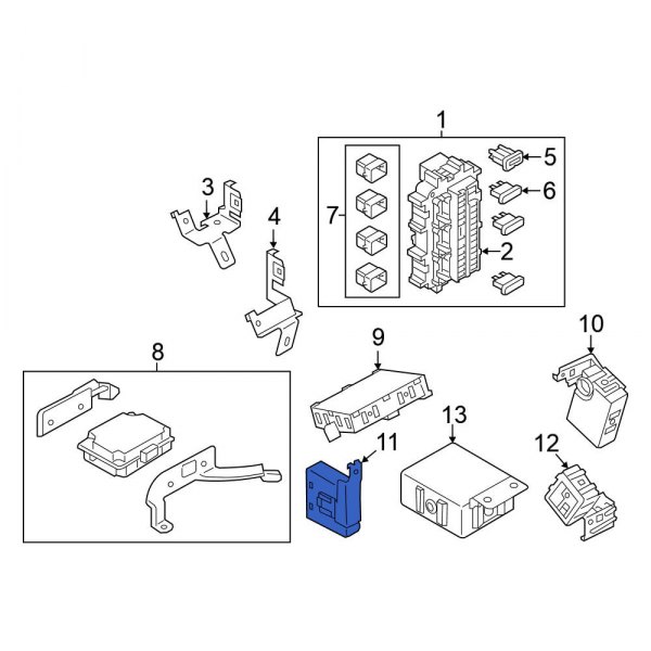 Power Seat Control Module