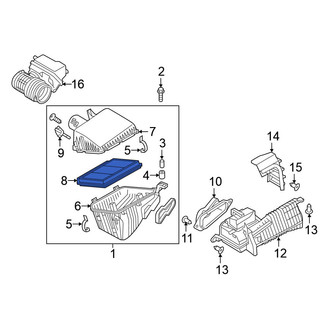 Nissan OE - Engine Air Filter