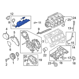 Nissan OE - Left Engine Valve Cover