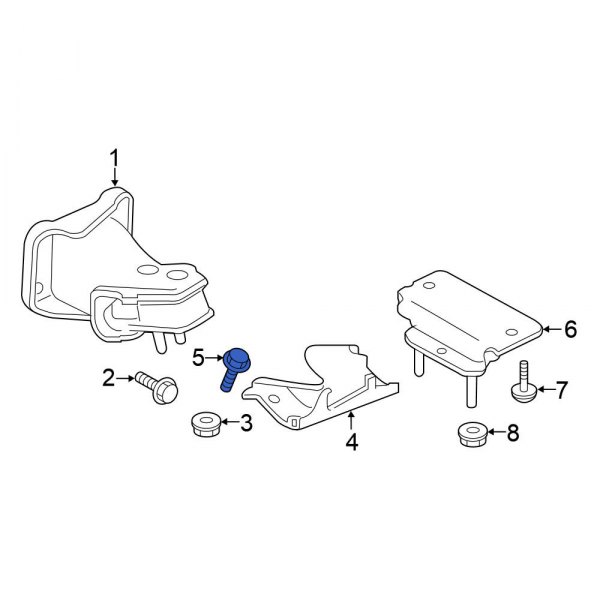 Engine Mount Bolt