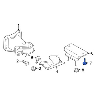 Nissan OE - Automatic Transmission Mount Bolt
