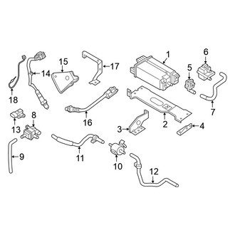 Nissan OE - Emission System - Emission Components