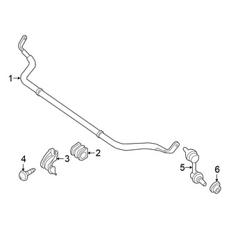 Nissan OE - Front Suspension - Stabilizer Bar & Components (RWD)