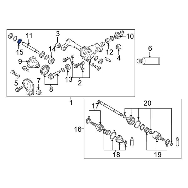 Differential Carrier Bearing