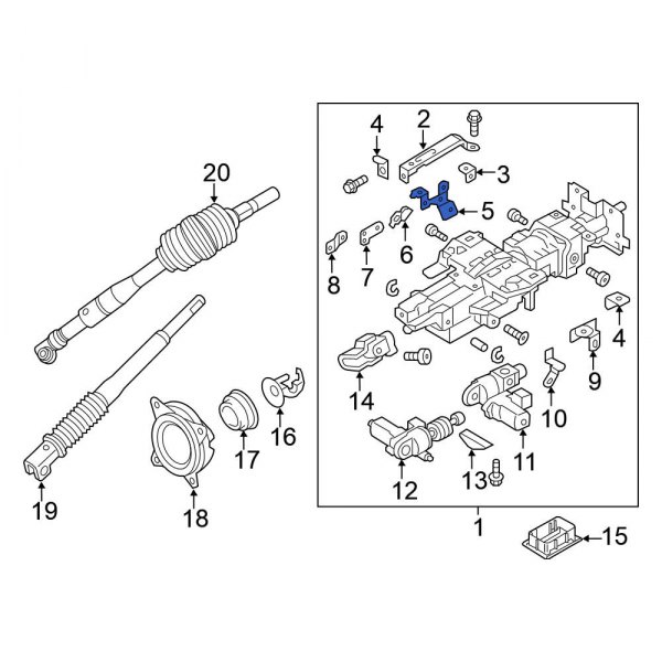 Steering Column Bracket