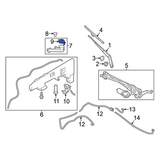 Nissan OE - Front Washer Fluid Reservoir Cap