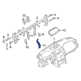 Nissan OE - Left Radio Bracket