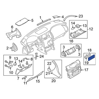 Nissan OE - Instrument Panel Bezel