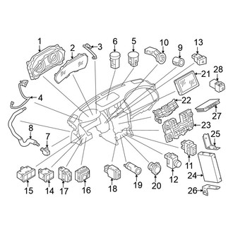 Nissan OE - Instrument Panel - Cluster & Switches