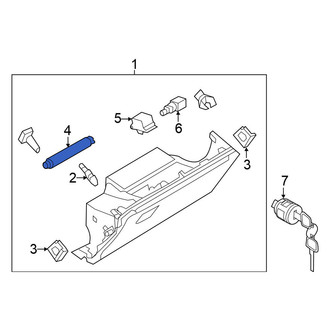 Nissan OE - Glove Box Support