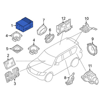 Nissan OE - Radio Control Unit