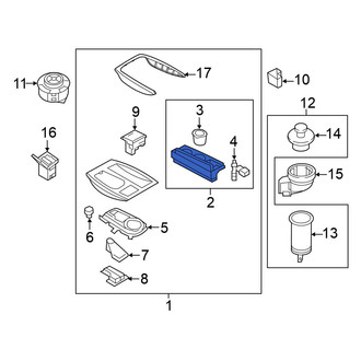 Nissan OE - Center Console Cup Holder