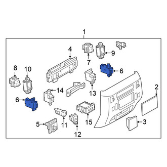 Nissan OE - Rear 12 Volt Accessory Power Outlet