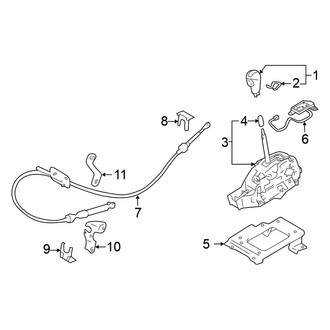 Nissan OE - Center Console (Shifter & Components)