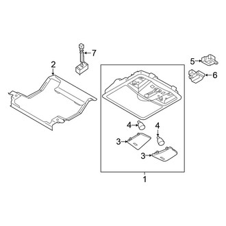 Nissan OE - Overhead Console