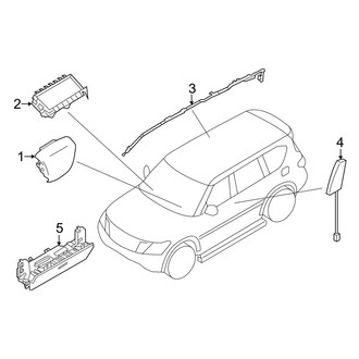 Nissan OE - Restraint Systems - Air Bag Components (Air Bags)