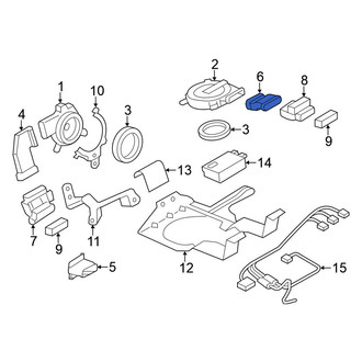 Nissan OE - Front Left Lower Climate Controlled Seat Duct