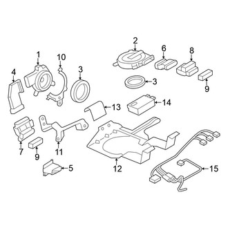 Nissan OE - Seats & Tracks - Passenger Seat Components (Climate Control Components), (Platinum)