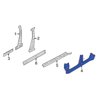 Nissan OE - Left Outer Rocker Panel