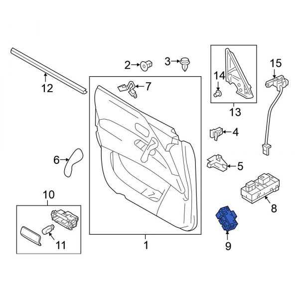 Seat Memory Switch